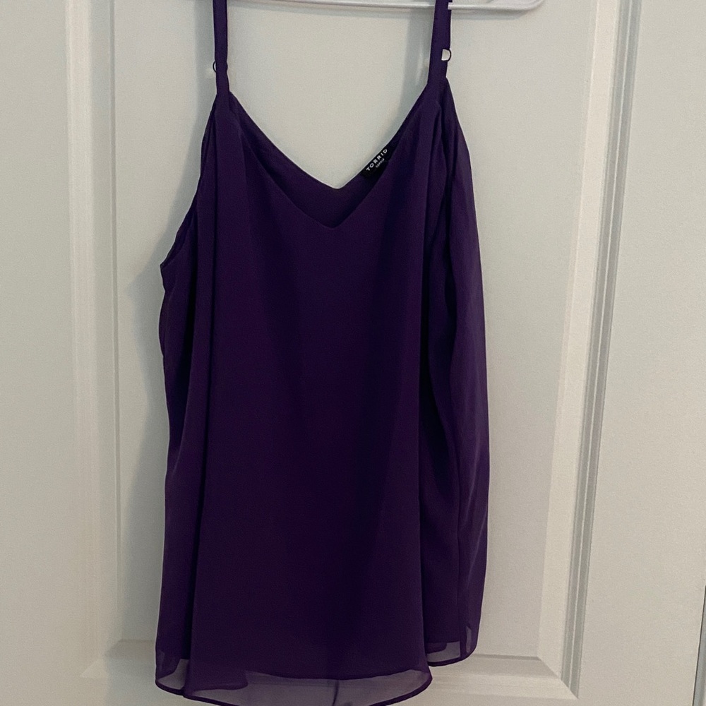 Torrid Deep Purple Women's Camisole Top